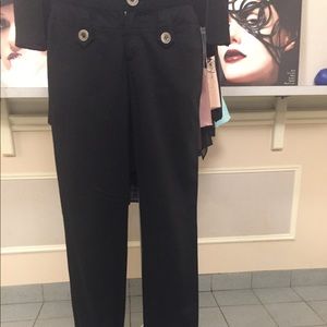 🎉Host Pick🎉Black slim straight cut light jean pants